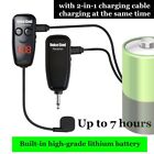 Uhf Wireless Microphone Headset Mic System 165 Ft Range W  Digital Screen Voice
