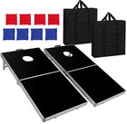 4 X 2ft  Foldable Aluminum Bean Bag Toss Cornhole Game Set Boards W case Ez Set