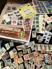 Huge Lot Vintage Postage Stamps   Various Countries  used   Unused  1920   s-1980