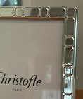 Christofle Geometric Design Silver-plated Picture Frame 5  X 7  Discontinued