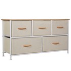 5 Drawer Dresser Storage Organizer Chest Of Tower For Bedroom Living Room Closet