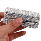 Lipstick Box Travel Purse Case With Mirror Bling Accessories For Women