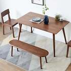 Oak Dining Bench   Wood Bed Bench