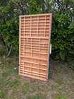 Rare Clean Wooden Printer   s Type Case 32    X 16    Letterpress Drawer