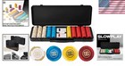 Slowplay Godel 14g Clay Poker Chips Set For Texas Hold   em  500 Blank