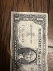 Series -1957 Silver Certificate  1 Blue Seal Circulated  Average Condition
