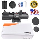 Sniper Pm5x50 Prism Scope Acog Scope With Red  Green Illuminated Reticle