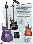 Jackson Sl Soloist   At Archtop Series Guitar Ad 8 X 11 Advertisement With Specs