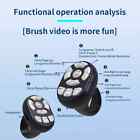Tiktok Bluetooth Remote Control Scrolling Ring Tiktok Page Turner Black White Pk