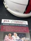 Bill Cowher Signed Autographed Hall Of Fame Hof Mini Helmet Steelers Jsa Coa