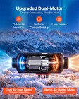 Vevor Diesel Heater Dual-motor 2 6 Gal   10 L Large Fuel Tank Diesel Air Heater
