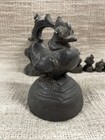 Antique Burmese Cast Bronze Shan Duck Opium Weights Lot Of 9
