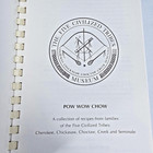 Pow Wow Chow Synar Five Civilized Tribes Native American Indian Cookbook  84 Vtg