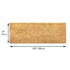 Sunyay 16x120 Inch Natural Coconut Coir Liner Sheets Coco Fiber Roll Coco Mat   