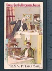 Kansas Salt Co Hutchinson Ks Before After R s v p  Table Advertising Trade Card