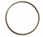 Lot Of 10 Gold Metal Brass Macrame Craft Dreamcatcher Rings 4  Inch Diameter