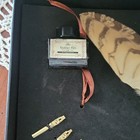 Vintage Feather Pen Calligraphy Set With Ink  Nibs  Sealing Wax  Seal Stamp  Box