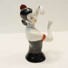 Art Deco Style Half Doll Figurine Flamenco Sexy Half Doll Pincushion Arms Away S