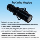 Supercardioid Camera Pc Microphone Audio Shotgun Mic For Smartphone Dslr Iphone