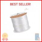 Beadnova 1mm Elastic Stretch Crystal String Cord For Jewelry Making Bracelet Bea