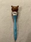 Carfax Car Fox Mascot Pen Big Eyes Blue Rare