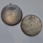 2 Vintage Bake King 8  Textured Cake Pans With Easy Release Slides 