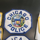 Vintage Obsolete Chicago Police Patches Lot Of 11  a2 