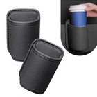 2 Pcs Large Car Door Cup Holder  Clip On Backseat Pocket Beverage Holder  