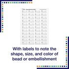 Elizabeth Ward Bead Storage Solutions 82 Piece Craft Supplies Organizer  2 Pack 