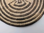 Vintage Handwoven Papago Tohono O odham Flat Wall Basket Man In The Maze 9 