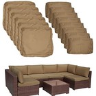  14pack Outdoor Patio Seat And Back Cushions Replacement Covers Fit For 