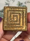 Vintage Elizabeth Arden Cheek Rouge Blush Gold Metal Compact New Rose Shade