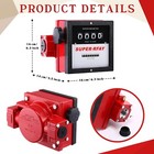 Flow Meter Super Rfay Series 999 Meter Gas  Diesel  Kerosene  Methanol New