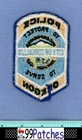Corvallis  old  Oregon Police Shoulder Patch Mountain Town 9a