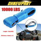 1 4 x50  10000lbs Synthetic Winch Rope Line Recovery Cable 4wd Atv Utv Sheath  d