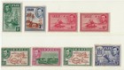 Fiji 1938 Kgvi Pict set 1 2d-  1  Sg249 266b  21  sc117 131b  See Disc   aa188