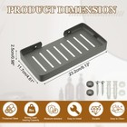 Stainless Steel Bar Soap Holder Dish For Bathroom Kitchen gray 9 13 x4 61  