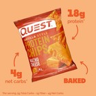 Quest Tortilla Style Protein Chips - Nacho Cheese  8 Bags 