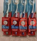 Colgate Slimsoft Toothbrush Extra Soft 17x Slimmer Tip Compact Deep Clean Lot 4