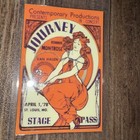 Journey Commemorative 1978 Stage Backstage Pass