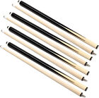 Pool Cues Set Of 4 Billiard House Cue Sticks 58  2 Piece Bar Billiards Hardwood
