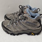 Merrell Moab 2 Women s Sz6w Waterproof Dry Hiking Boots J500162w Granite Suede