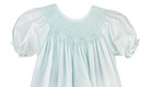 Nwt Petit Ami Mint Bishop Smocked 3m 3 Months Baby Girls Dress Daygown Bonnet