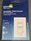 4 Pack Leviton Sureslide Slide Dimmers With Preset Switch White New