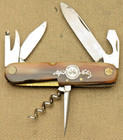 Vintage W Brochnachf Solingen Scout Utility Knife Imitation Horn - Alfred Nobel
