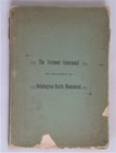 1891 Antique Vermont Centennial Bennington Battle Monument History Genealogy 