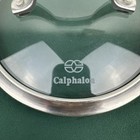 Calphalon 6-1 8  Glass Lid Replacement Stainless Steel Great Condition
