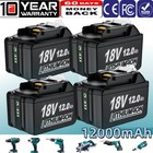 2pack 18v For Makita 12 0ah Lithium-ion Lxt Bl1830 Bl1850 Bl1860 Battery Tool