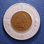 Nice Encased 1908 Indian Cent - Lincoln Savings Bank  Louisville  Kentucky