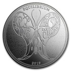 2019 Tokelau Equilibrium  5 1 Oz Bu Silver Coin In Capsule - Pressburg Mint